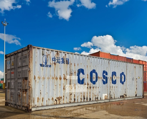 As Is 40ft Shipping Container